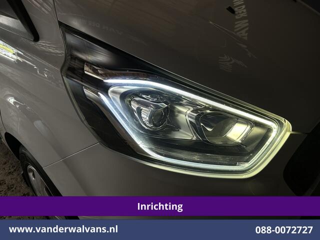 Ford TRANSIT CUSTOM 2.0 TDCI 130pk L2H1 Inrichting Euro6 Airco | Camera | 2800kg Trekhaak | LED | Cruisecontrol Stoelverwarming, Verwarmde voorruit, Parkeersensoren, Achterklep