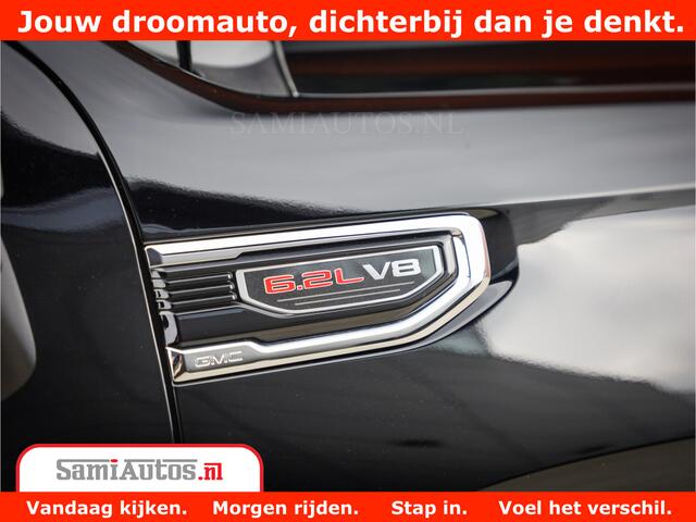 GMC SIERRA DENALI | All-In Prijs | 6,2 V8 Full Option | De Meest Luxe Pick-Up in zijn Klasse | Comfortabele Dubbele Cabine met Royale 5 Zitplaatsen | BPM vrij | Nu Leverbaar uit Voorraad | Voorraad Nr 433587