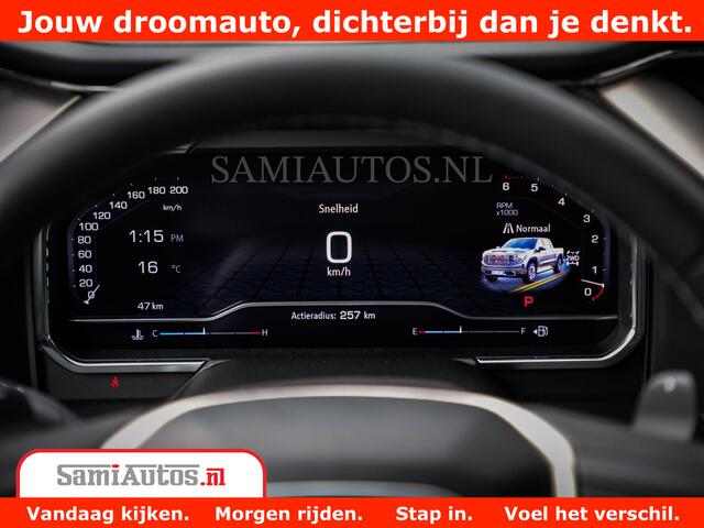 GMC SIERRA DENALI | All-In Prijs | 6,2 V8 Full Option | De Meest Luxe Pick-Up in zijn Klasse | Comfortabele Dubbele Cabine met Royale 5 Zitplaatsen | BPM vrij | Nu Leverbaar uit Voorraad | Voorraad Nr 420229