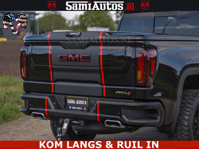 GMC SIERRA AT4 6.2 V8 4X4 | VIRTUAL COCKPIT | LPG | HUD | BOM VOL | DC | RAM DEALER NEDERLAND | Dubbele Cabine met Royale 5 Zitplaatsen | BPM vrij | Nu Leverbaar uit Voorraad | Voorraad Nr 261530 |