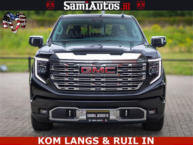 GMC SIERRA DENALI | All-In Prijs | 6,2 V8 Full Option | De Meest Luxe Pick-Up in zijn Klasse | Comfortabele Dubbele Cabine met Royale 5 Zitplaatsen | BPM vrij | Nu Leverbaar uit Voorraad | Voorraad Nr 9194
