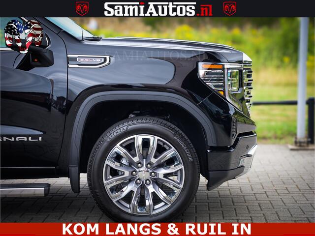 GMC SIERRA DENALI | All-In Prijs | 6,2 V8 Full Option | De Meest Luxe Pick-Up in zijn Klasse | Comfortabele Dubbele Cabine met Royale 5 Zitplaatsen | BPM vrij | Nu Leverbaar uit Voorraad | Voorraad Nr 9194
