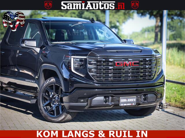 GMC SIERRA DENALI 6.2 V8 426PK Full Option | De Meest Luxe Pick-Up in zijn Klasse | Comfortabele Dubbele Cabine met Royale 5 Zitplaatsen | BPM vrij | Nu Leverbaar uit Voorraad | Voorraad Nr 1539
