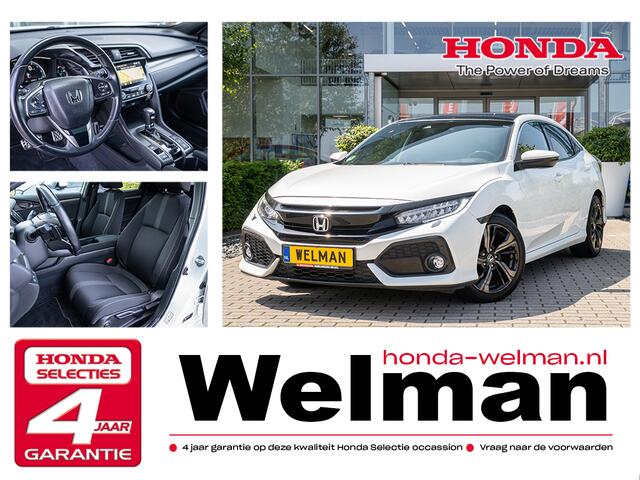 Honda CIVIC 1.0i V-TEC EXECUTIVE - PANORAMADAK - AUTOMAAT - TURBO -