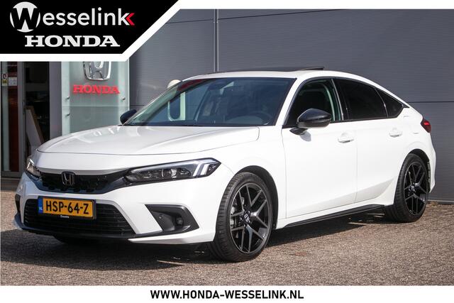 Honda CIVIC 2.0 e:HEV Advance All-in rijklaarprijs | Leder | Schuifdak | Blackpack