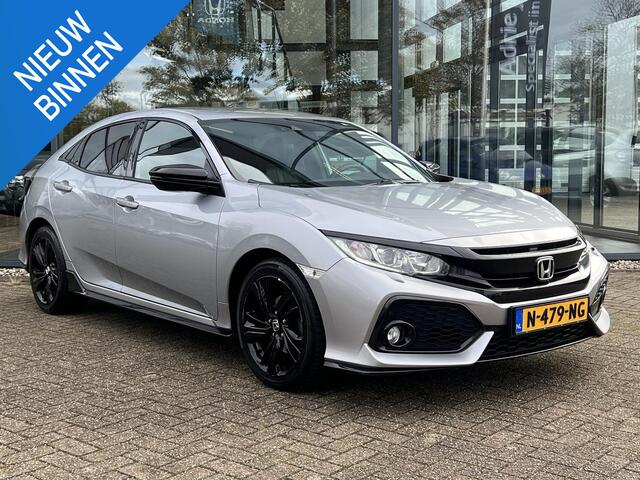 Honda CIVIC 1.0 i-VTEC Black Edition | ACHTERUITRIJCAMERA | LM VELGEN | NAVIGATIE | STOELVERWARMMING | PARKEERSENSOREN ACHTER | ADAPT. CRUISE CONTROL | LANE ASSIST | CARPLAY |