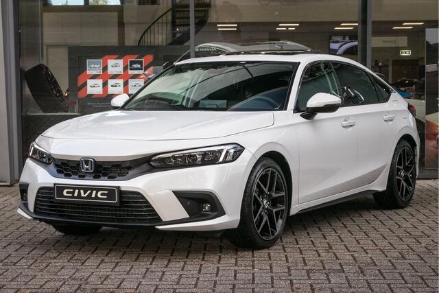 Honda CIVIC 2.0 e:HEV Advance - Cons. prijs rijklaar | Schuifdak | Navi | Leder