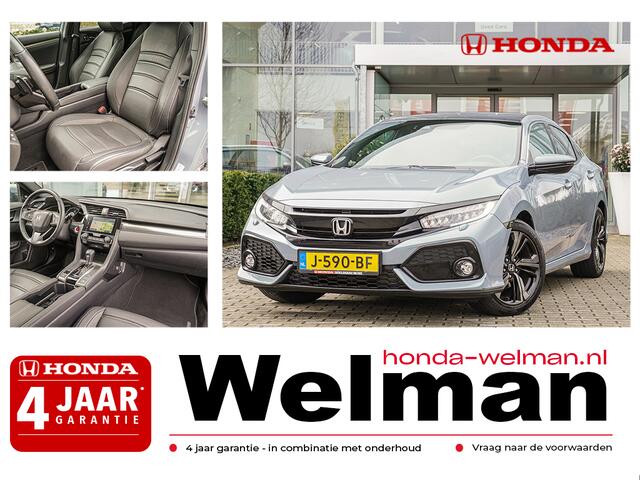 Honda CIVIC 1.0i VTEC EXECUTIVE - AUTOMAAT - LEDER - PANORAMADAK