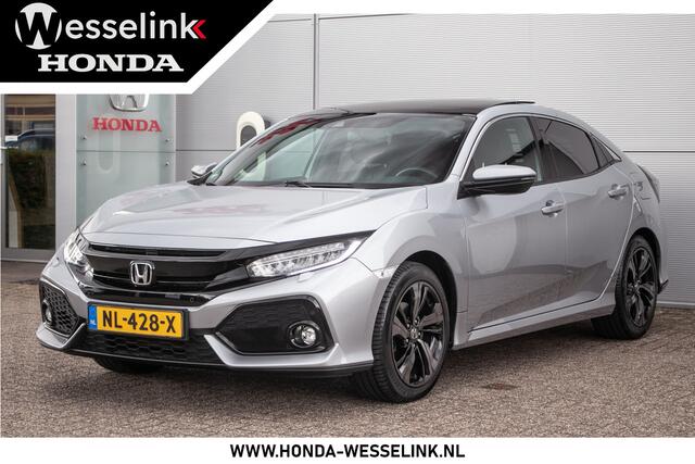 Honda CIVIC 1.0 i-VTEC Premium - Leer | Schuif/kanteldak | Afn. Trekhaak
