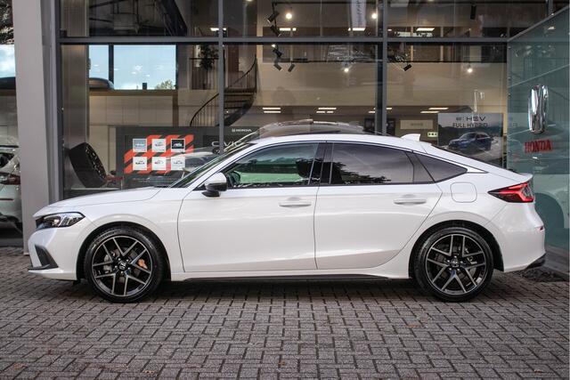 Honda CIVIC 2.0 e:HEV Advance - Cons. prijs rijklaar | Schuifdak | Navi | Leder | VOORRAADVOORDEEL!