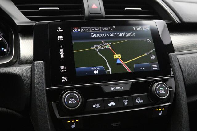 Honda CIVIC 127 PK 1.0 i-VTEC Automaat Premium, Adap. Cruise Control, Carplay, Leder, Stoelverwarming