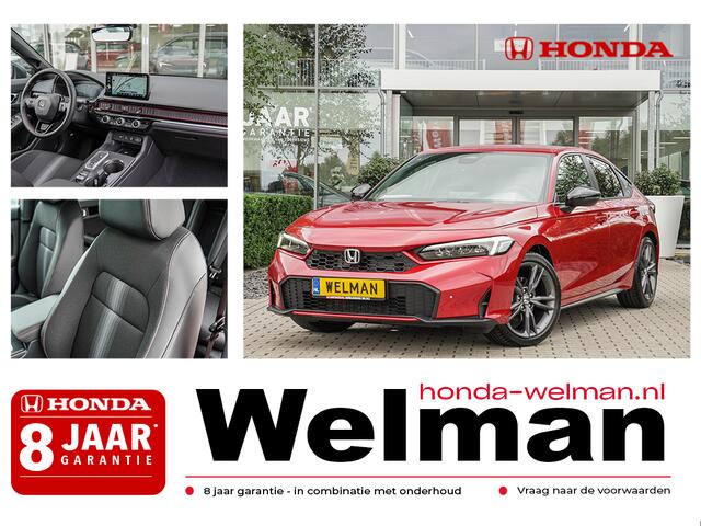 Honda CIVIC 2.0i e:HEV SPORT - NIEUW - HYBRID - 184 PK