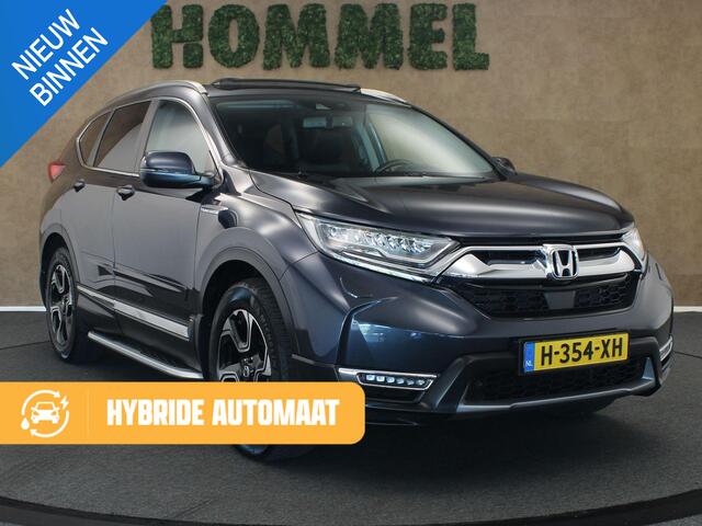 Honda CR-V 2.0 Hybrid AWD Executive - ORIGINEEL NEDERLANDSE AUTO - LEDEREN BEKLEDING - ELEKTRISCHE STOELVERSTELLING BESTUURDERSKANT - 4 WIELAANDRIJVING - PANORAMADAK - ELEKTRISCHE ACHTERKLEP - HEAD UP DISPLAY - VOLLEDIG HONDA DEALER ONDERHOUDEN - TREEPLANKEN - NAVI