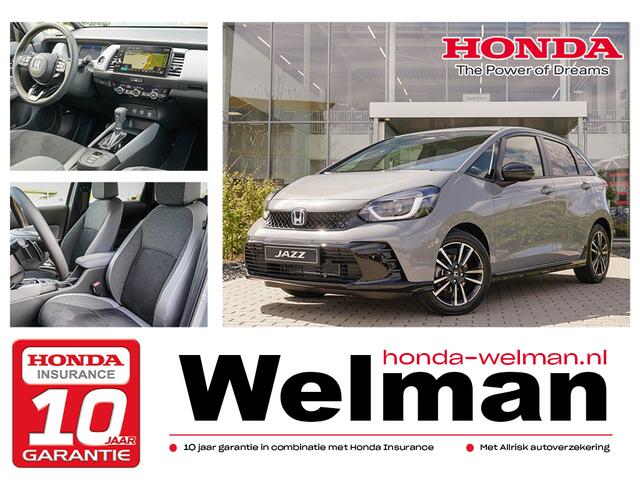 Honda JAZZ 1.5i e:HEV ADVANCE SPORT - NIEUW - 122 PK - FULL HYBRID - AUTOMAAT
