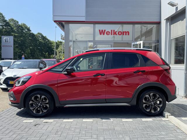 Honda JAZZ 1.5 e:HEV Advance Crosstar Navigatie, Parkeersensoren V+A, Apple/Android , All-in Rijklaarprijs