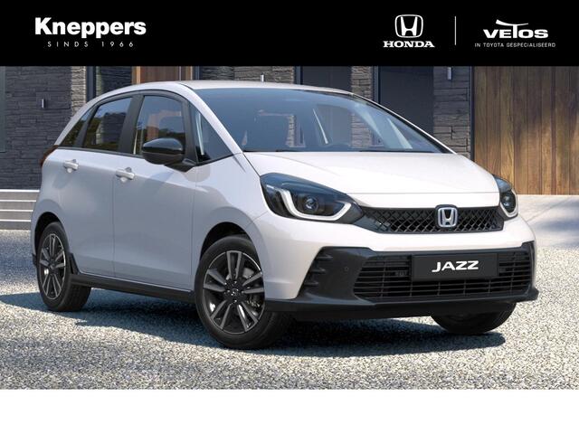 Honda JAZZ 1.5 e:HEV Advance Sport Navigatie, Parkeersensoren V+A, Apple/Android , All-in Rijklaarprijs