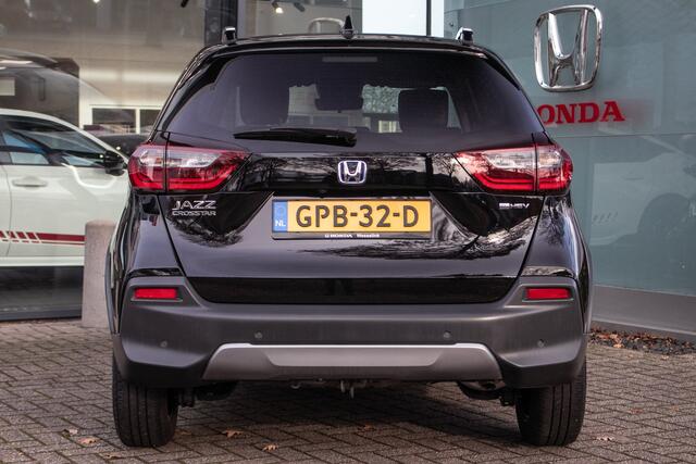 Honda JAZZ 1.5 e:HEV Advance Crosstar - Afn. trekhaak | Dealer ond. | 1e Eig. | Magic Seats | Apple carpl. / Android Auto.