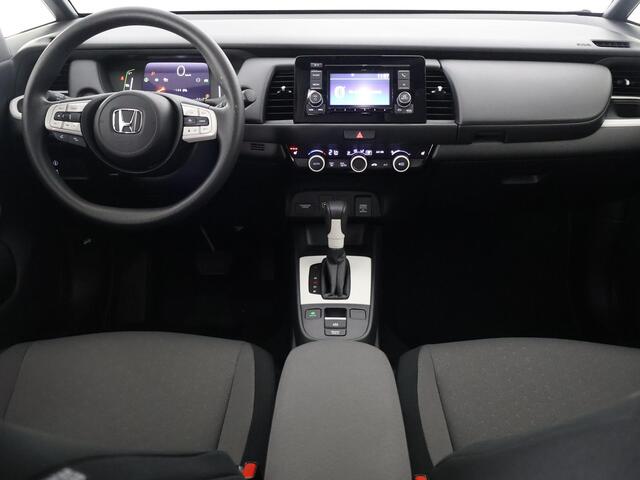 Honda JAZZ 1.5 HEV ELEGANCE BI-TONE 1e EIG . GARANTIE 2033* STOELVERWARMING . CRUISE CONTROL . BLUETOOTH . ELEKTRISCHE RAMEN V+A
