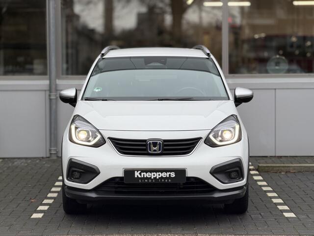Honda JAZZ 1.5 e:HEV Crosstar | GEEN AFLEVERKOSTEN | Trekhaak afneembaar, All-season banden, Parkeersensoren V+A
