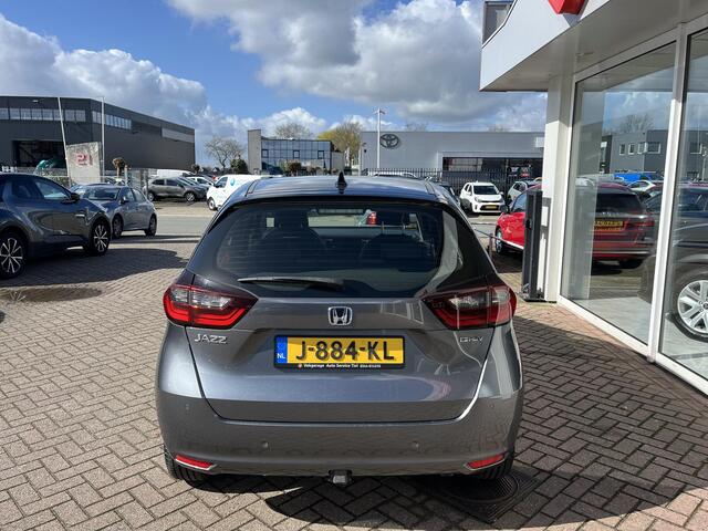 Honda JAZZ 1.5 e:HEV Elegance Automaat Zeer mooie Jazz incl: AppleCarPlay/AndroidAuto, Trekhaak, Parkeersensoren, Cruise Control, Climate Control