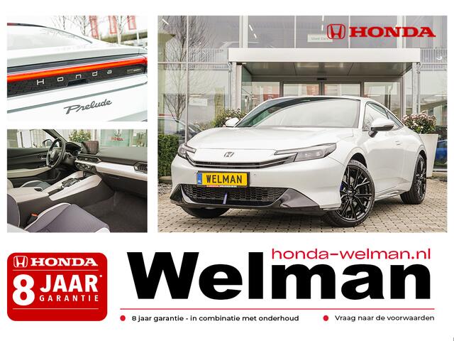 Honda PRELUDE 2.0i e:HEV ADVANCE - NIEUW - FULL HYBRID - TWO TONE INTERIEUR - AUTOMAAT