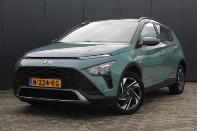 Hyundai Bayon 1.0 T-GDI Comfort Smart | Incl. 12 maanden garantie | Cruise control | Achteruitrijcamera | Parkeersensoren | Lichtmetalen velgen | Navigatie | Airco | Bluetooth | Apple Carplay/Andorid Auto | Rijstrooksensor