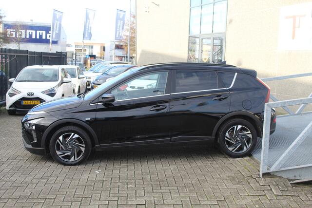 Hyundai Bayon 1.0 T-GDI Premium Navigatie/Achteruitrijcamera/Stoelverwarming/Stuurverwarming/Keyless/Adaptive cruise control/Lane assist/Virtueel cockpit/Inklapbare spiegels