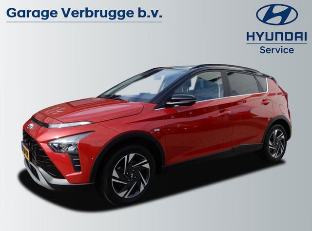 Hyundai Bayon 1.0 T-GDI Premium | Trekhaak 1110kg! | 1e eigenaar | Stoel verwa