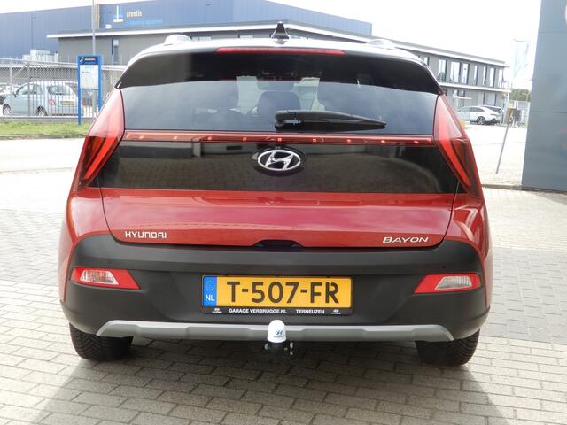Hyundai Bayon 1.0 T-GDI Premium | Trekhaak 1110kg! | 1e eigenaar | Stoel verwa