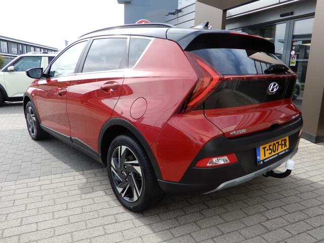 Hyundai Bayon 1.0 T-GDI Premium | Trekhaak 1110kg! | 1e eigenaar | Stoel verwa