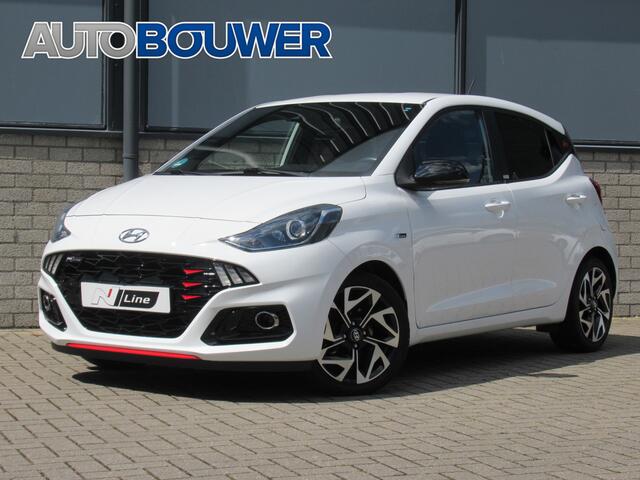 Hyundai I 10 1.0 T-GDI 100 PK N Line 2e eigen | dealer onderh | navi | camera | stoel + stuurverw