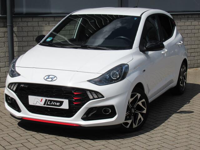 Hyundai I 10 1.0 T-GDI 100 PK N Line 2e eigen | dealer onderh | navi | camera | stoel + stuurverw