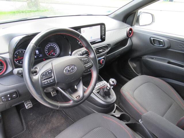 Hyundai I 10 1.0 T-GDI 100 PK N Line 2e eigen | dealer onderh | navi | camera | stoel + stuurverw