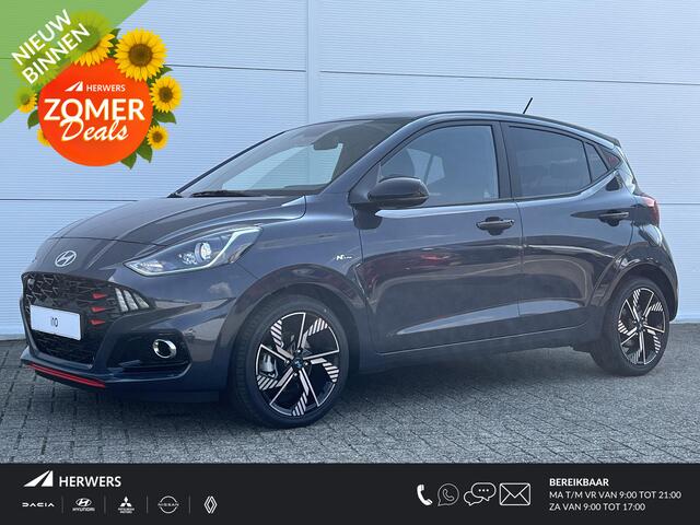 Hyundai I 10 1.0 T-GDI N Line 5-zits / ¤1000,- Voordeel Op Nieuwprijs / Rijklaarprijs / Direct Leverbaar /