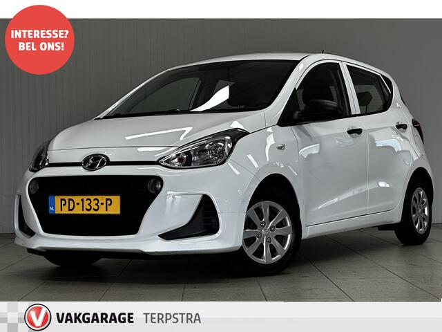 Hyundai I 10 1.0i i-Motion/ Airco/ C.V. Afstand/ Elek. pakket/ Isofix/ Radio-CD AUX & USB/ Deelbare achterbank/ Multi. Stuur/ Dagrijverl.