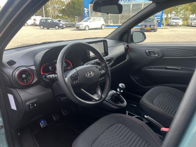 Hyundai I 10 1.0 T-GDI N Line 5-zits | Camera | Stuur/Stoelverw. | Cruise | Carplay | Navi