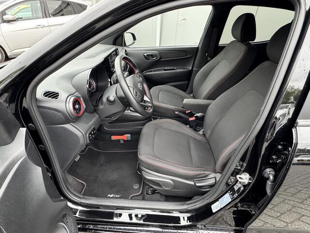 Hyundai I 10 1.0 T-GDI N Line 5-zits / Eerste Eigenaar / Dealer Onderhouden / Navigatie /Apple Carplay & Android Auto / Achteruitrij Camera / Cruise / stoel en stuur verwarming