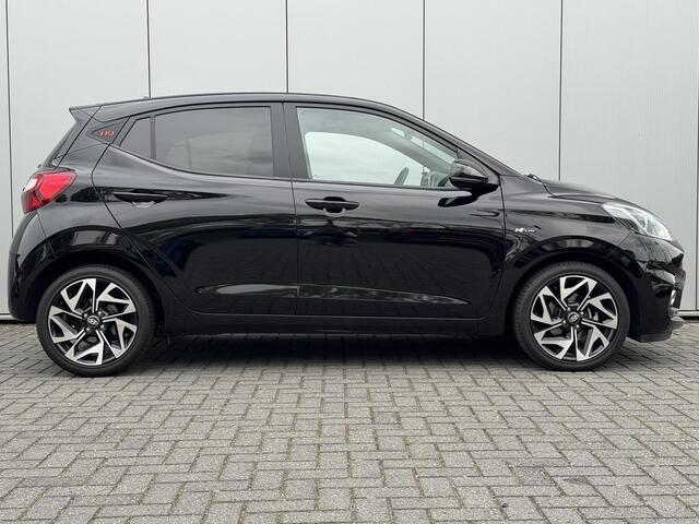 Hyundai I 10 1.0 T-GDI N Line 5-zits / Eerste Eigenaar / Dealer Onderhouden / Navigatie /Apple Carplay & Android Auto / Achteruitrij Camera / Cruise / stoel en stuur verwarming