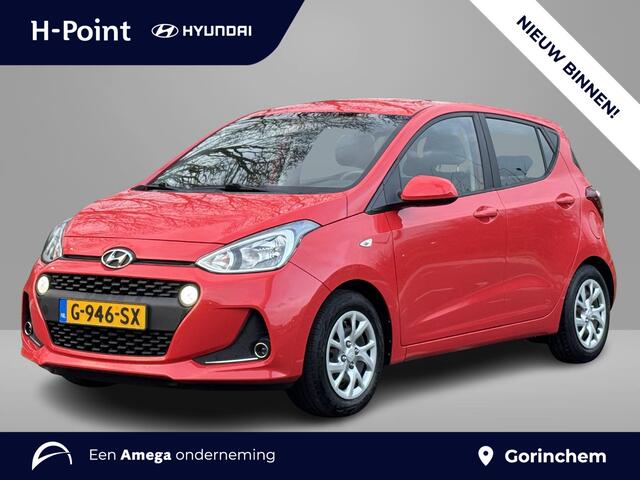 Hyundai I 10 1.0i 5drs 67PK Comfort | Navigatie | Apple Carplay & Android Auto | Cruise control | Elektrisch verstelbare spiegels | Elektrische ramen voor en achter |