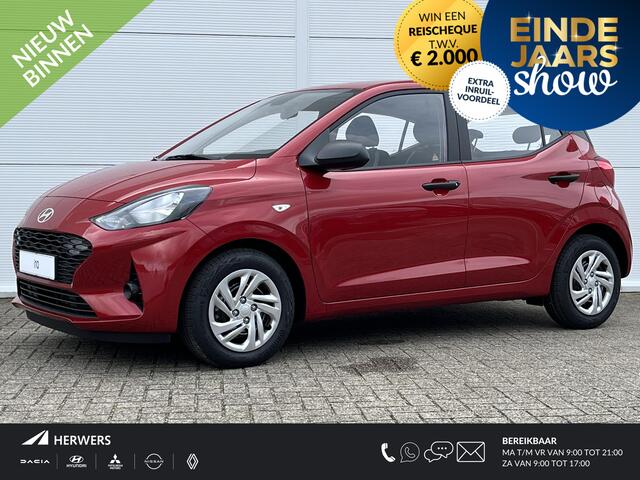 Hyundai I 10 1.0 Comfort / 1250 Voordeel / Navigatie / Achteruitrijcamera / Parkeersensoren Achter / Multifunctioneel Stuurwiel /