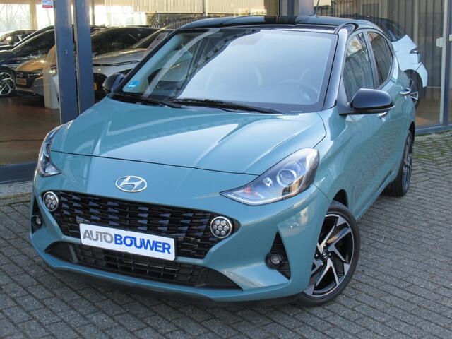 Hyundai I 10 1.2 84 PK 4 cil. Automaat Premium 1e eigen | dealer onderh | full option ! stoel + stuurverw | navi