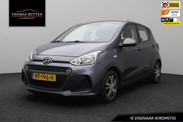 Hyundai I 10 1.0i Comfort 2018 | 1e Eigenaar | Cruise Control | Trekhaak | Lichtmetalen Velgen | Stuurwiel Bediening | Boekjes | 2 Sleutels | Nationale Autopas