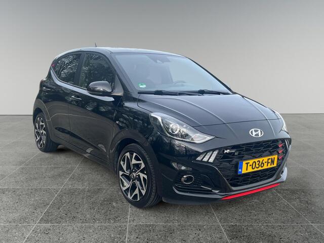 Hyundai I 10 N Line 1.0 T-GDI 100pk | N PERFORMANCE PACK | 5-ZITS | 8 INCH MULTIMEDIA | CAMERA | NAVI | APPLE CARPLAY / ANDROID AUTO | STOEL + STUURVERW. |