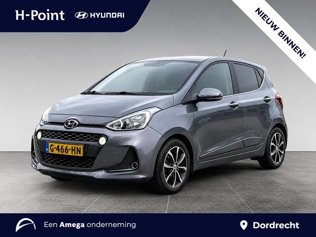 Hyundai I 10 5-deurs Premium 1.0i MPi 67pk | CLIMA | NAVI | APPLE CARPLAY / ANDROID AUTO | BI-COLOR LM-VELGEN | DEALER ONDERHOUDEN! | CRUISE CONTROL |