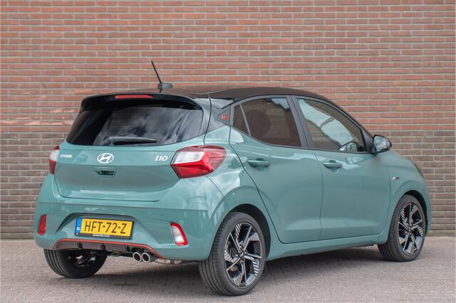Hyundai I 10 1.0 T-GDI N Line, 4.000km NAP, Stoel & Stuurverwarming, Climate control, Carplay, Navigatie, Camera.