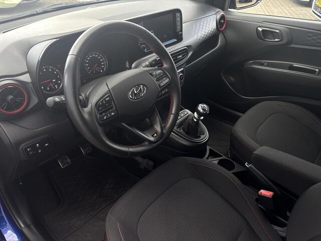 Hyundai I 10 1.0 T-GDI N Line 5-zits | Climate Control | Navigatiesysteem | Parkeersensoren achter | Apple CarPlay & Android Auto |101 PK | N-Line | Stoel- en stuurverwarming | Cruise Control |