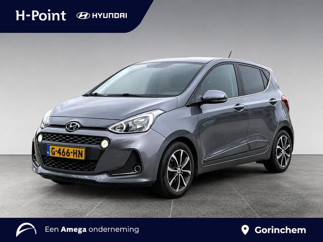 Hyundai I 10 5-deurs Premium 1.0i MPi 67pk | STUUR & STOELVERWARMING| CLIMA | NAVI | APPLE CARPLAY / ANDROID AUTO | BI-COLOR LM-VELGEN | DEALER ONDERHOUDEN! | CRUISE CONTROL |