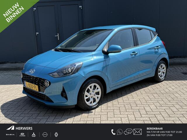 Hyundai I 10 1.0 Premium Navigatie / Camera / Cruise Control / Sensoren Achter / Apple&Android Carplay / Bluetooth / DAB / All-Season banden