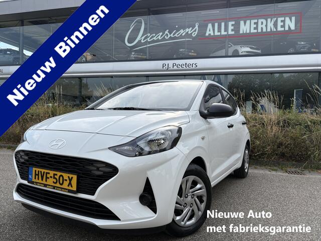 Hyundai I 10 1.0 Comfort Achteruitrijcamera - Airco - Navigatie - Parkeersensoren achter - Cruise control - Radio - Led verlichting - Fabrieksgarantie
