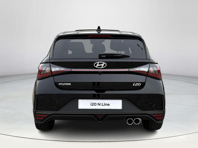Hyundai I 20 1.0 T-GDI N Line Sky | Sportuitlaat | BOSE Premium audio | Adaptive cruise control | Lane keeping assistent | Stoel/stuurverwarming | Achteruitrijcamera | Parkeerhulp voor+achter | Schuif-kantel dak |